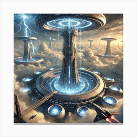 Weather Control Nexus Canvas Print