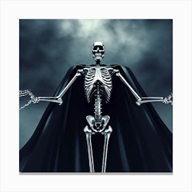 Skeleton 3 Canvas Print