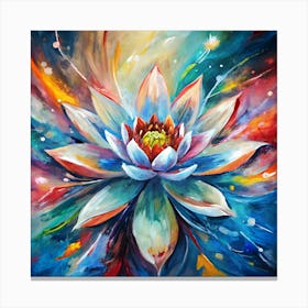 Lotus Flower 49 Canvas Print