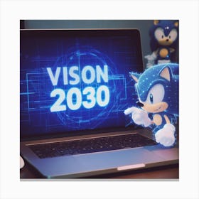 Vision 2030 8 Canvas Print