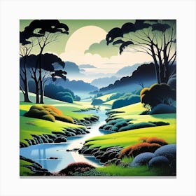 Landscape By Edward Scott Canvas Print