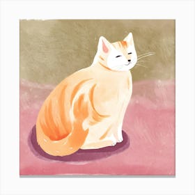 Orange Cat 1 Canvas Print