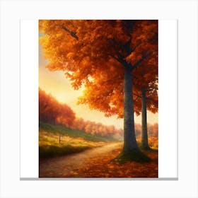 Autumn Trees 3 Canvas Print