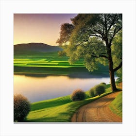 Landscape Wallpaper Hd Canvas Print