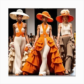 London Fashion Week Canvas Print