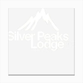 Silver Peaks Lodge Canvas Print