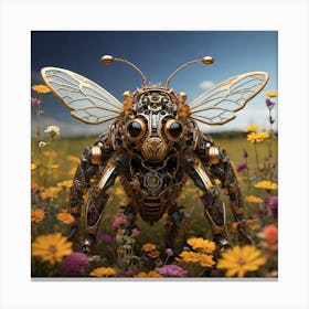 Mechanical Bumble Bee 4 Canvas Print