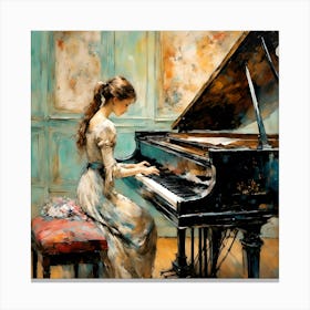 The Recital Canvas Print