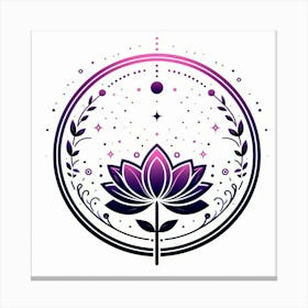 Lotus Flower 115 Canvas Print