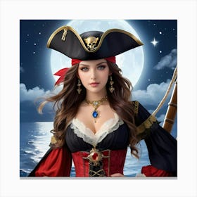 Albedobase Xl High Quality Super Realistic Pirate Hat A 20year 0 Upscayl 4x Realesrgan X4plus Anime Canvas Print