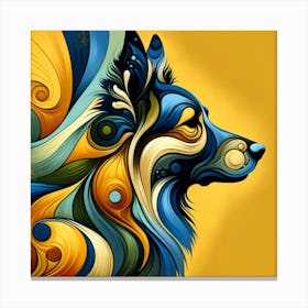 Dog Breed 10 Canvas Print