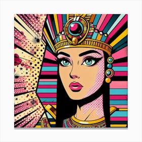 Pop Egyptian Zayna Luxe Canvas Print