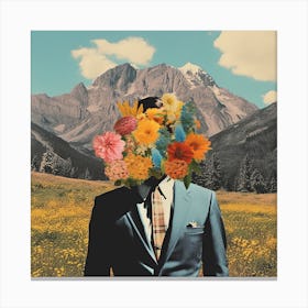 Flowerhead Canvas Print