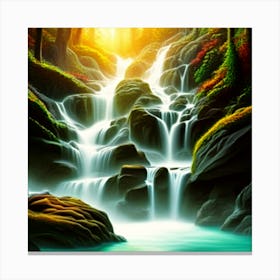 Nature Falling Canvas Print