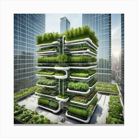 Urban Farming 1 Canvas Print