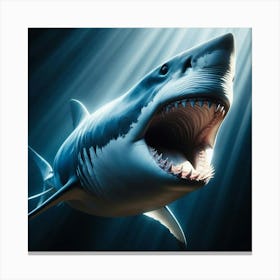 Great White Shark 1 Canvas Print