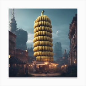 Banana City Canvas Print