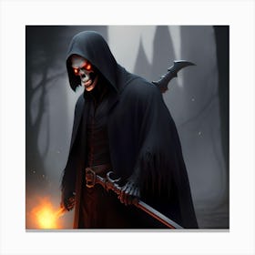 Grim Reaper 3 Canvas Print