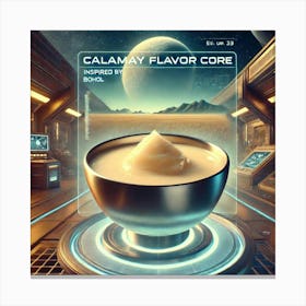 Calamay Flavor Core Scifi Canvas Print