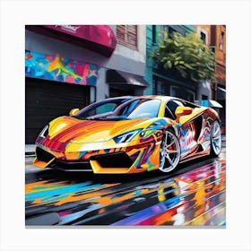 Lamborghini 82 Canvas Print