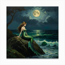 Mermaid Canvas Print