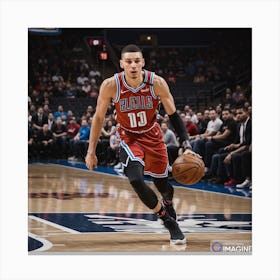 Zach Lavine AI Canvas Print