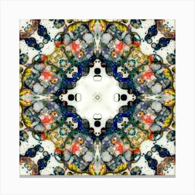 Modern Art Watercolor Pattern Canvas Print