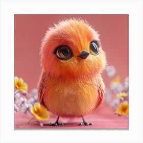 Cute Little Bird 38 Canvas Print