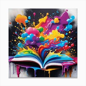 Open Book 2 Canvas Print