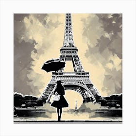 Paris Eiffel Tower 43 Canvas Print