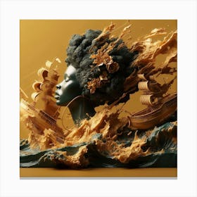 'Sea Of Gold' Canvas Print