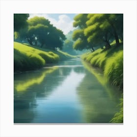 River 3 Canvas Print
