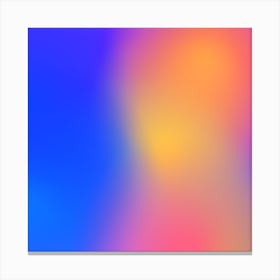 Abstract Blurred Background 9 Canvas Print