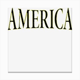 America 4th Of July Men Women Kids Usa Canvas Print