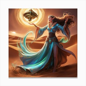 Elven Goddess Canvas Print