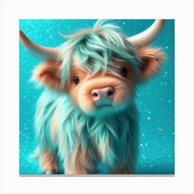 Highland Cow 1 Canvas Print