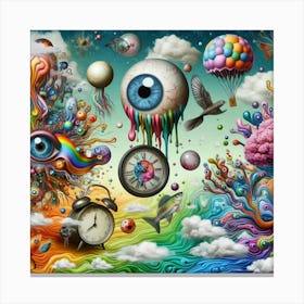 Psychedelic Art Canvas Print