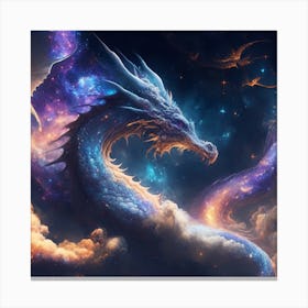 Dragon In The Sky 1 Canvas Print