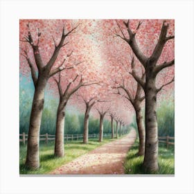 Cherry Blossoms 1 Canvas Print