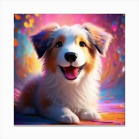 Puppy Canvas Print