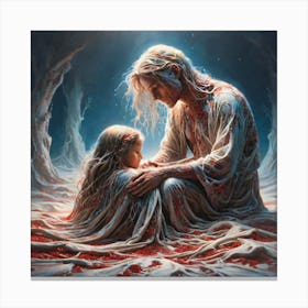 Blood Of Jesus 1 Canvas Print