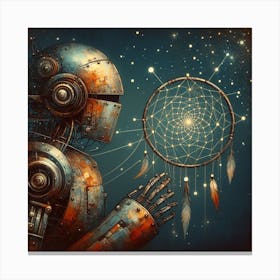 Dreamcatcher of Machines 1 Canvas Print