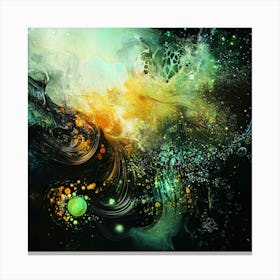 Abstract Of Space Canvas Print