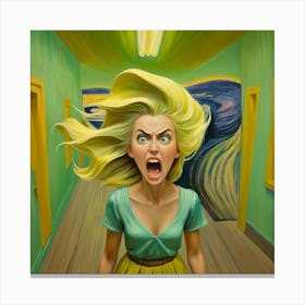 Scream Canvas Print