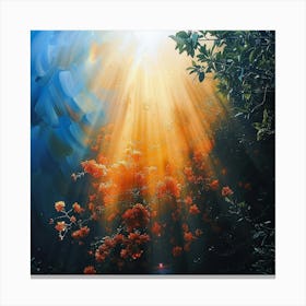 Rays Of Light 1 Canvas Print