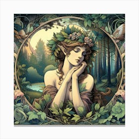 Elven Beauty 1 Canvas Print