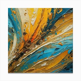 Abstract Painting 76 Canvas Print