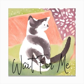 Wait For Me Canvas Print