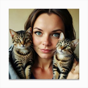 Default Childless Cat Lady 1 Canvas Print