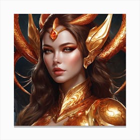 Golden Demon ui Canvas Print